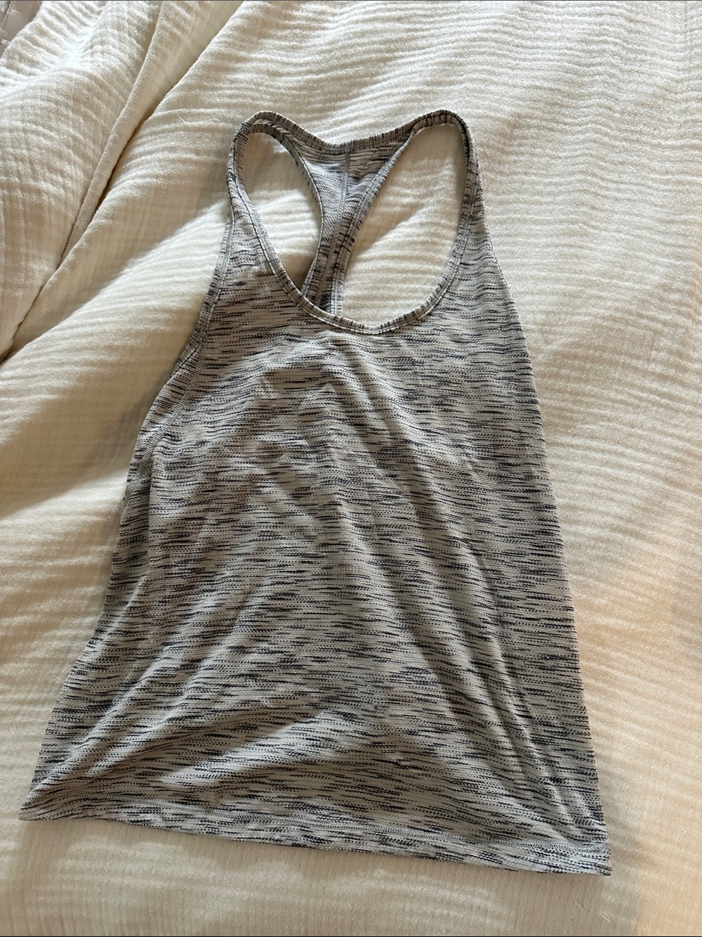 lululemon Racerback Heathered Tank Top - Gray